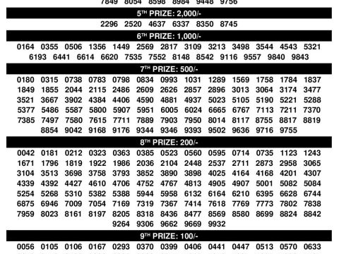 DhanaLekshmi DL-23 Result Today